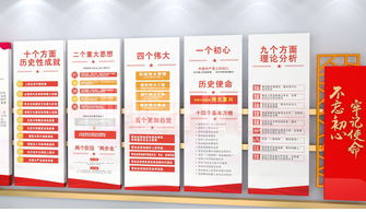 新时代基层党建新阵地 十九大精神主题文化墙与活动室创意设计与实践